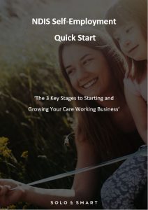 NDIS self employed quick start